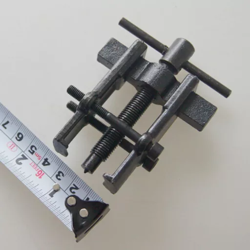 Merry Tools HK Mini Csapágylehúzó, 7,6 cm-es Fém Fogó, Autó, Motor és Kerékpár Alkatrészekhez, Fekete, 450490
