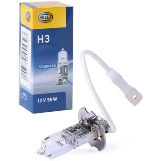 Halogénová žiarovka Hella H3 55W 12V, pätica PK22S