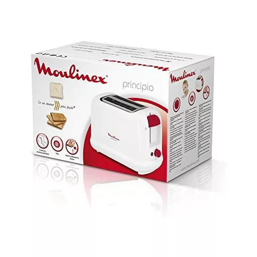 Hriankovač Moulinex LT160111 na 2 hrianky, antikorový