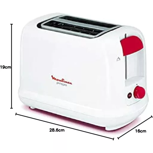 Hriankovač Moulinex LT160111 na 2 hrianky, antikorový