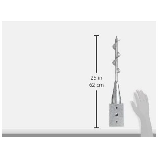CONNEX HV4336 Drew földbe süllyeszthető hüvely 91mm, 91 x 650 mm