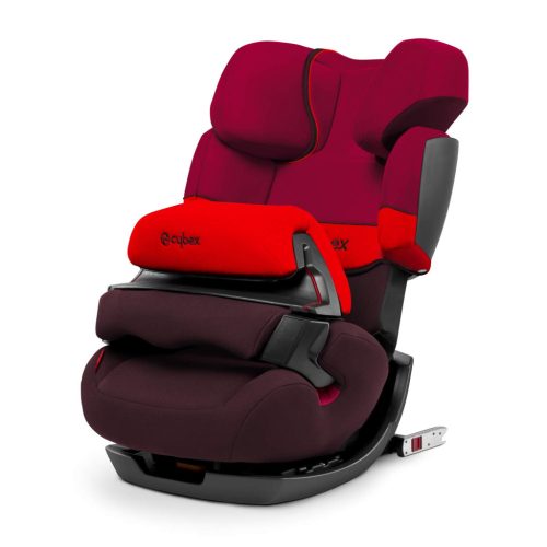 CYBEX Pallas S-Fix 2-in-1 Gyerekülés, ISOFIX Rögzítéssel, 9-36 kg, 9 Hónapos-12 Éves Korig, 11 Pozíciós Dönthetőség, Rumba Piros