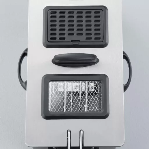 Severin FR 2431 Mélysütő 2000W 3L Rozsdamentes Acél Fekete