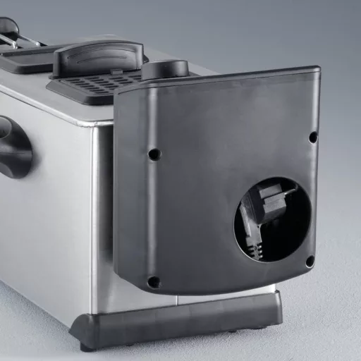 Severin FR 2431 Mélysütő 2000W 3L Rozsdamentes Acél Fekete