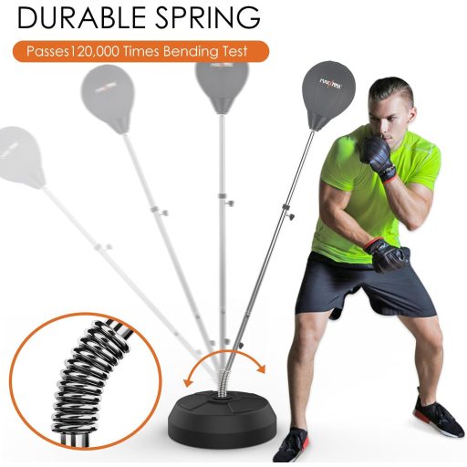 MaxxMMA Stojanová reflexná lopta s nastaviteľnou rýchlosťou