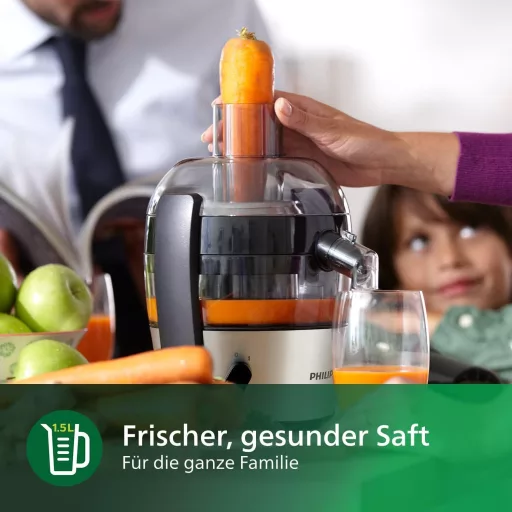 Philips HR1832 Viva Collection gyümölcscentrifuga 500W kompakt fekete