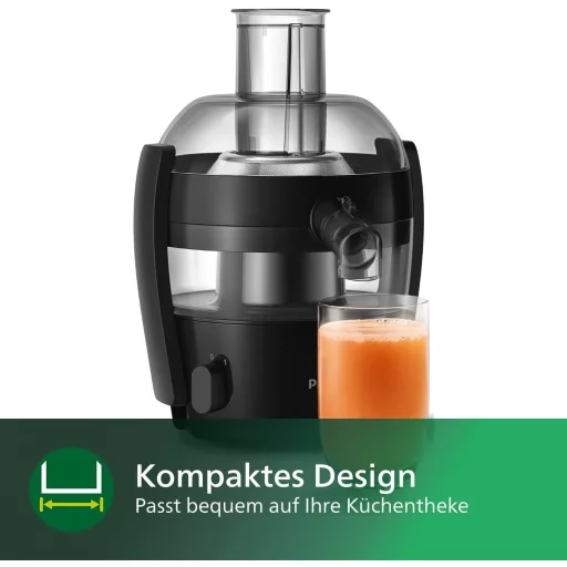 Philips HR1832 Viva Collection gyümölcscentrifuga 500W kompakt fekete