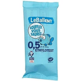   Contralco NFX 20702 Alkoholteszter 10 db Lélegzet Alkoholmérő Készlet