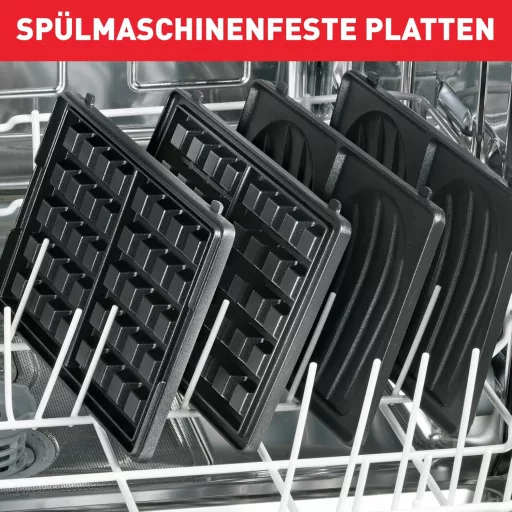 Tefal Snack Collection Grill és Szendvicssütő Expandálható Tapadásmentes Fekete