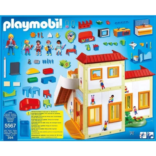 PLAYMOBIL City Life Óvoda Fény- és Hangeffektussal 4+ Éveseknek