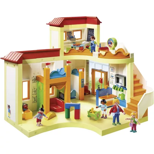 PLAYMOBIL City Life Óvoda Fény- és Hangeffektussal 4+ Éveseknek