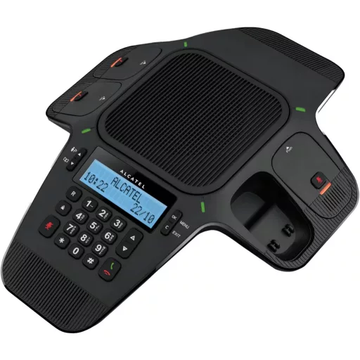 Alcatel Conference 1800 konferenciacsalád 4 DECT mikrofonnal és teljes duplexes hangspeakerrel