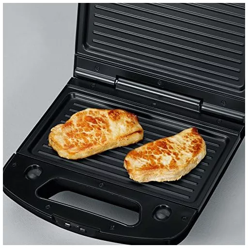 Severin SA 2968 3az1-ben szendvicssütő grill és gofrisütő rozsdamentes acél