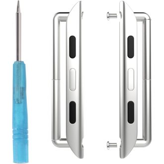   MoKo Kovové adaptéry na remienok pre hodinky Apple Watch Ultra 2/SE/Series 9-1 - Kompatibilné s veľkosťami 49/45/44/42/41/40/38 mm