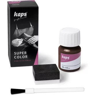   Kaps Super Colour bőrfesték 25ml Csokoládé 180 természetes bőrhöz