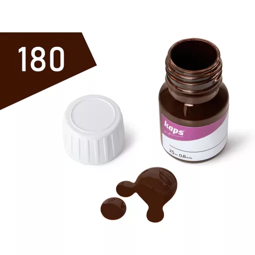 Kaps Super Colour bőrfesték 25ml Csokoládé 180 természetes bőrhöz