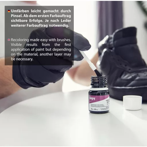 Kaps Super Colour bőrfesték 25ml Csokoládé 180 természetes bőrhöz