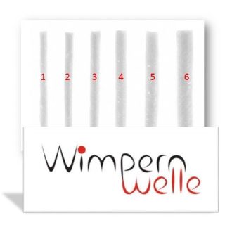   Wimpernwelle Natáčky na trvalú na mihalnice - 16-dielna sada v 6 rôznych veľkostiach, pre trvalé tvarovanie mihalníc