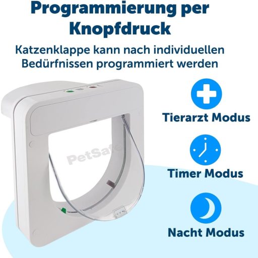 PetSafe mačja vrata s mikročipom, pametno otvaranje automatskom identifikacijom