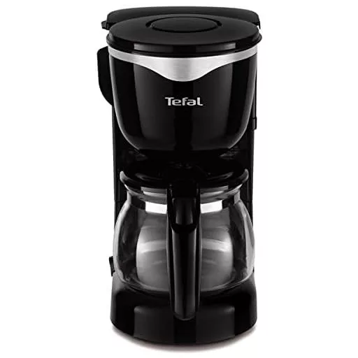 Tefal CM3408 Mini Üveg Kávéfőző 600W 6 Csészés Fekete Rozsdamentes
