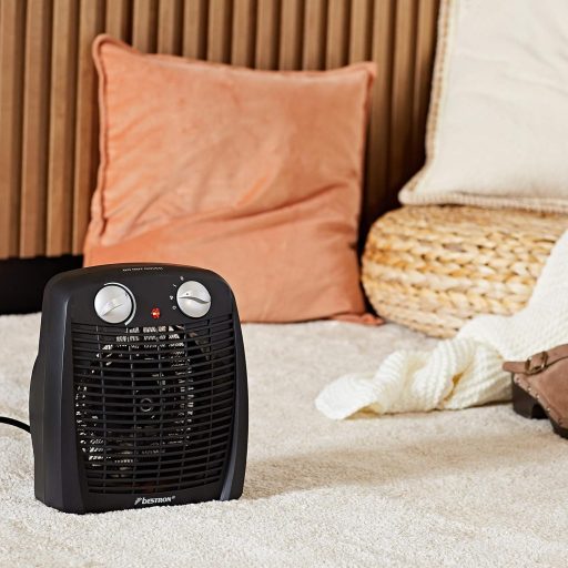 Bestron Elektromos Fűtőtest Fekete - Gyors Melegítés