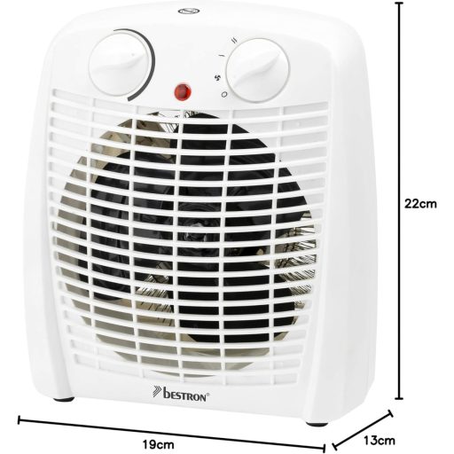 Bestron elektromos fűtőtest fehér színben