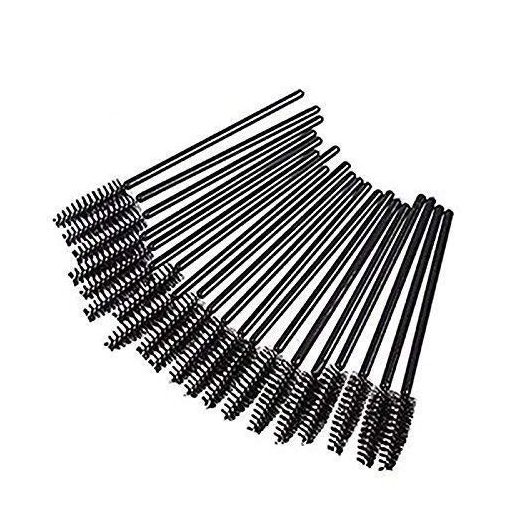 G2PLUS Sada kefiek na mihalnice 100 ks, doplnok na líčenie očí a maskaru