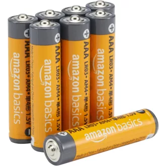Amazon Basics AAA Alkáli Elemek 1,5V, 8 db-os Csomag