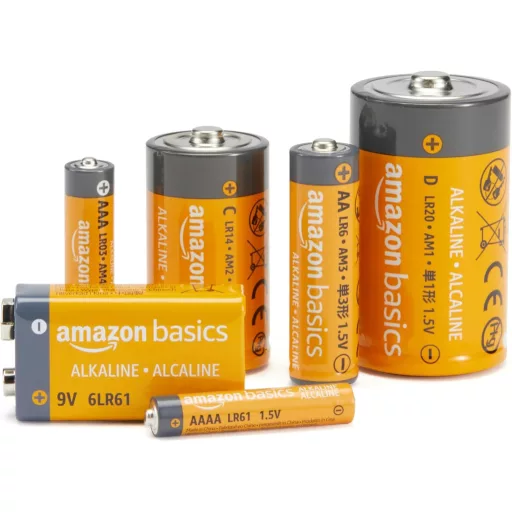 Amazon Basics AAA Alkáli Elemek 1,5V, 8 db-os Csomag