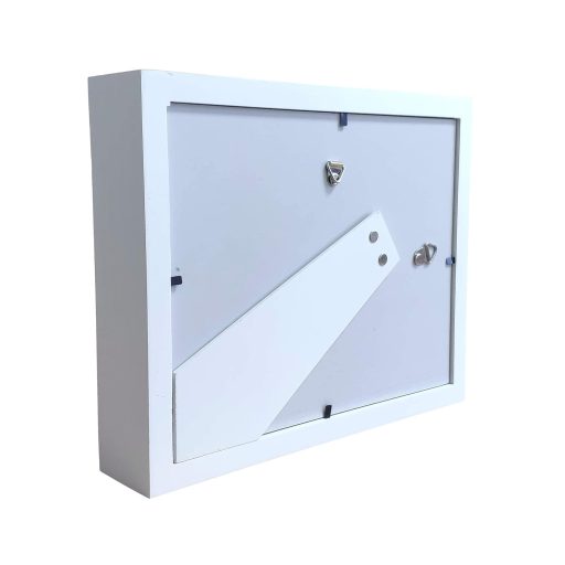 3D Baba Képkészlet és Képkeret Fotó, Kéz és Láblenyomathoz - Kék Csillagos Háttérrel - 0-6 Hónapos Korig - Tökéletes Babaváró és Karácsonyi