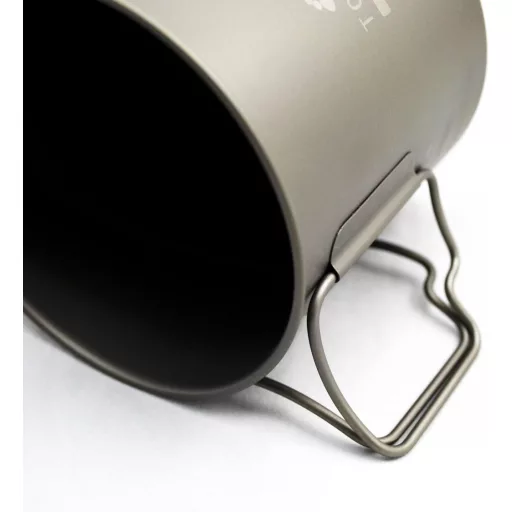 Set titan de camping TOAKS, cană, bol 375-900ml, ușor, pentru picnic și drumeții în aer liber