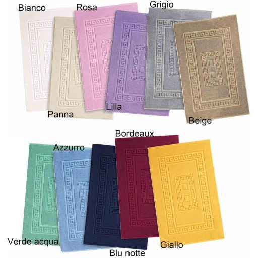 Froté kúpeľňová predložka Casatessile Torino 60x90 cm, petrolejová zelená