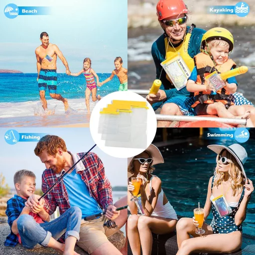 Meetory vízálló táska szett 3 db - telefon, kamera, dokumentum tároláshoz