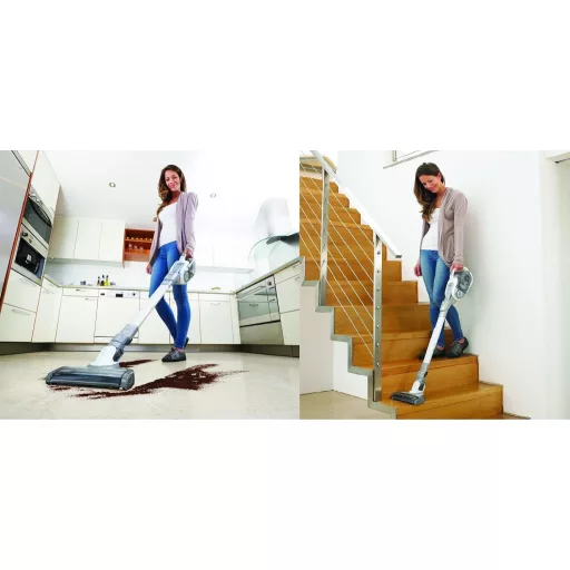 BLACK+DECKER HVFE2150L-QW fehér kézi porszívó fogantyúval