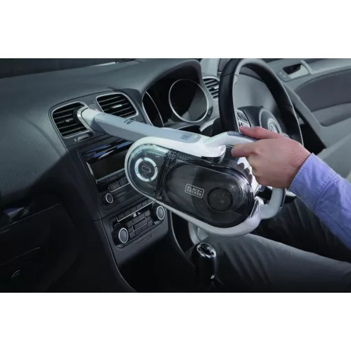 BLACK+DECKER HVFE2150L-QW fehér kézi porszívó fogantyúval