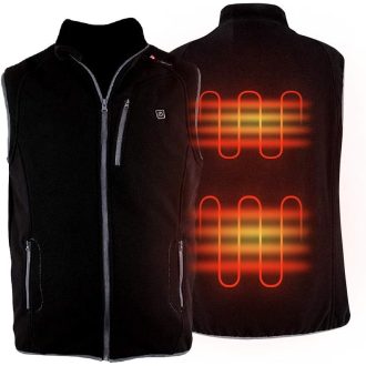   Vestă Unisex Încălzită PROSmart cu Baterie USB, Fleece Ușor