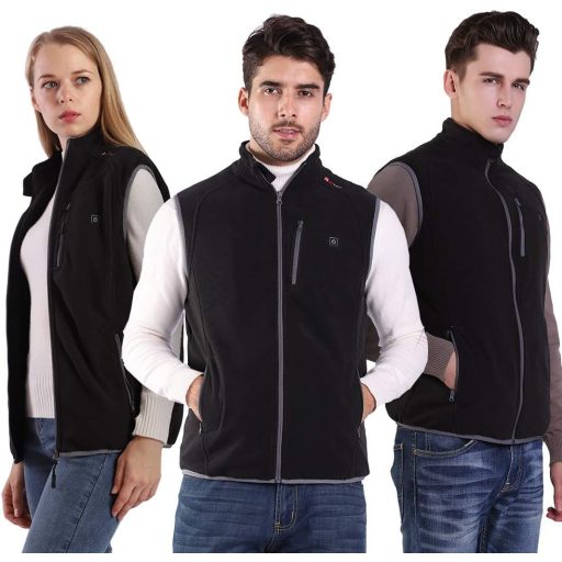 Vestă Unisex Încălzită PROSmart cu Baterie USB, Fleece Ușor