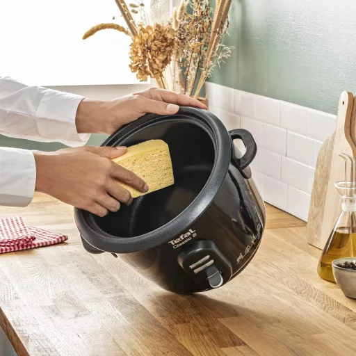 Tefal RK102811 Klasszikus Fekete Rizsfőző Fém Kivitelben