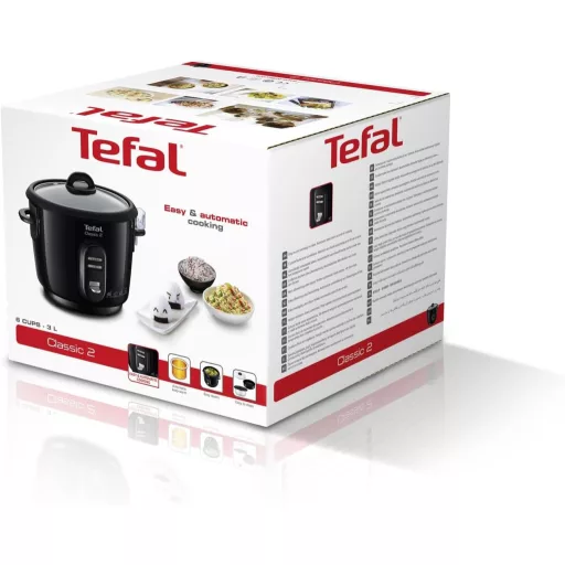 Tefal RK102811 Klasszikus Fekete Rizsfőző Fém Kivitelben