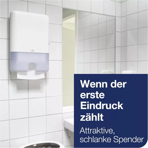 Hârtie prosop Tork Xpress Multifold - albă, 1 strat, 20 pachete x 250 de șervețele, pentru sistemul de dozare H2, igienică, economică, pentru industria alimentară