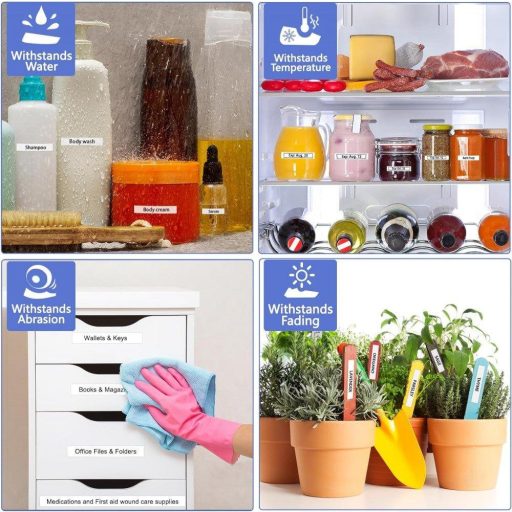 Fehér Címke Szalag  Kompatibilis  Brother TZe-221-hez 9mm Újracsomagolt termék