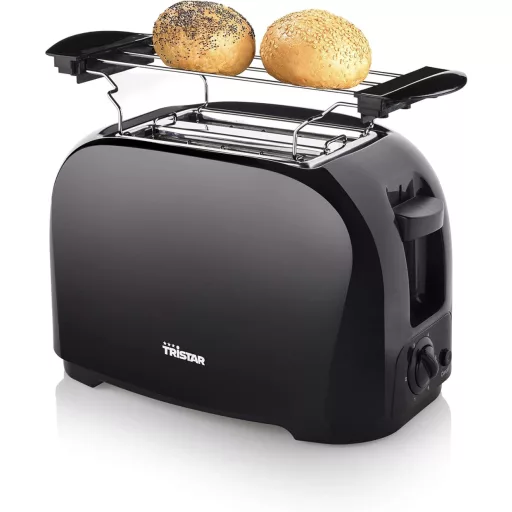 Tristar BR-1025 kenyérpirító 6 fokozatú barnítással és zsemlemelengető funkcióval