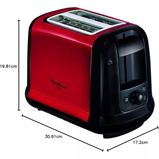Moulinex Subito kenyérpirító rozsdamentes acél toaster