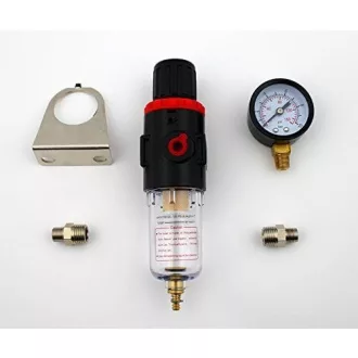   Compresor Aerograf ABEST Regulator de Presiune Filtru separator de apă Manometru