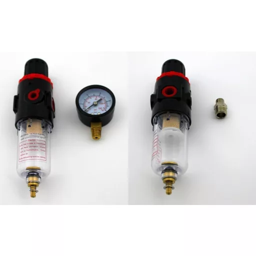 Compresor Aerograf ABEST Regulator de Presiune Filtru separator de apă Manometru
