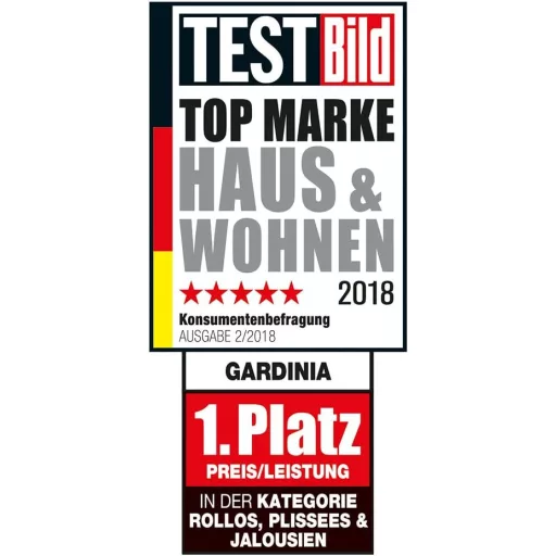 Gardinia EasyFix Fehér Roletta 80x140 cm Átlátszó Római Stílusú - 80W x 140H cm, White