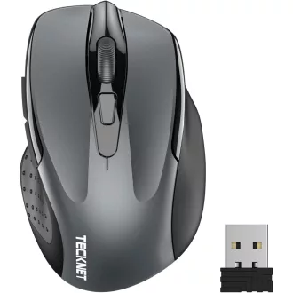   TECKNET Wireless egér 2.4G 2600 DPI 6 gomb nano vevővel 24 hónapos akkumulátor