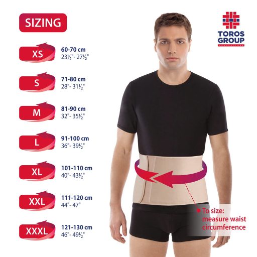 Centură Postnatală Elastică pentru Abdomen TOROS-GROUP, 24 cm