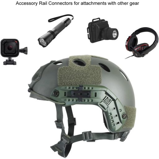 Ľahká taktická prilba OneTigris PJ Mode na airsoft a paintball