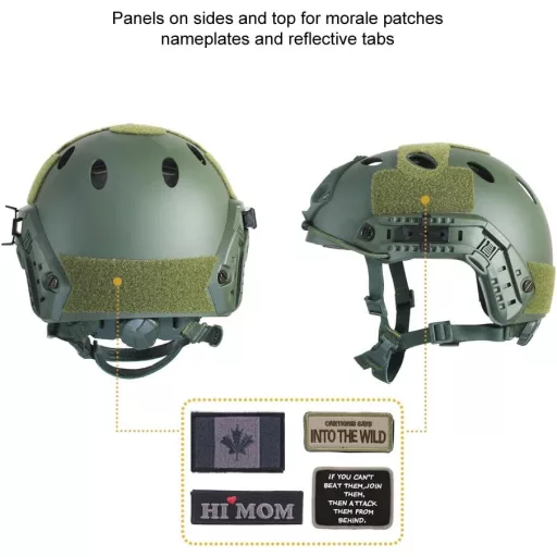 Ľahká taktická prilba OneTigris PJ Mode na airsoft a paintball